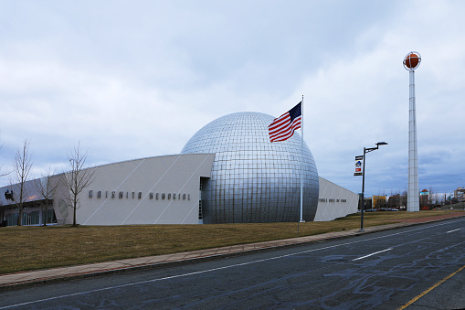 The Naismith Memorial Basketball Hall of Fame, Springfield, Massachusetts