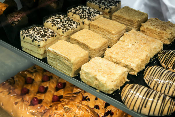 istock cakes and sweets on the counter of a candy store 943037920