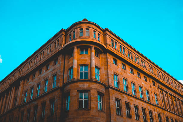 istock majestic and historical corner building with marble facade 943041488