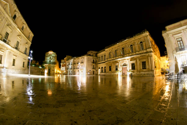 istock Duomo Square by Night in Ortygia - Syracuse 943052148