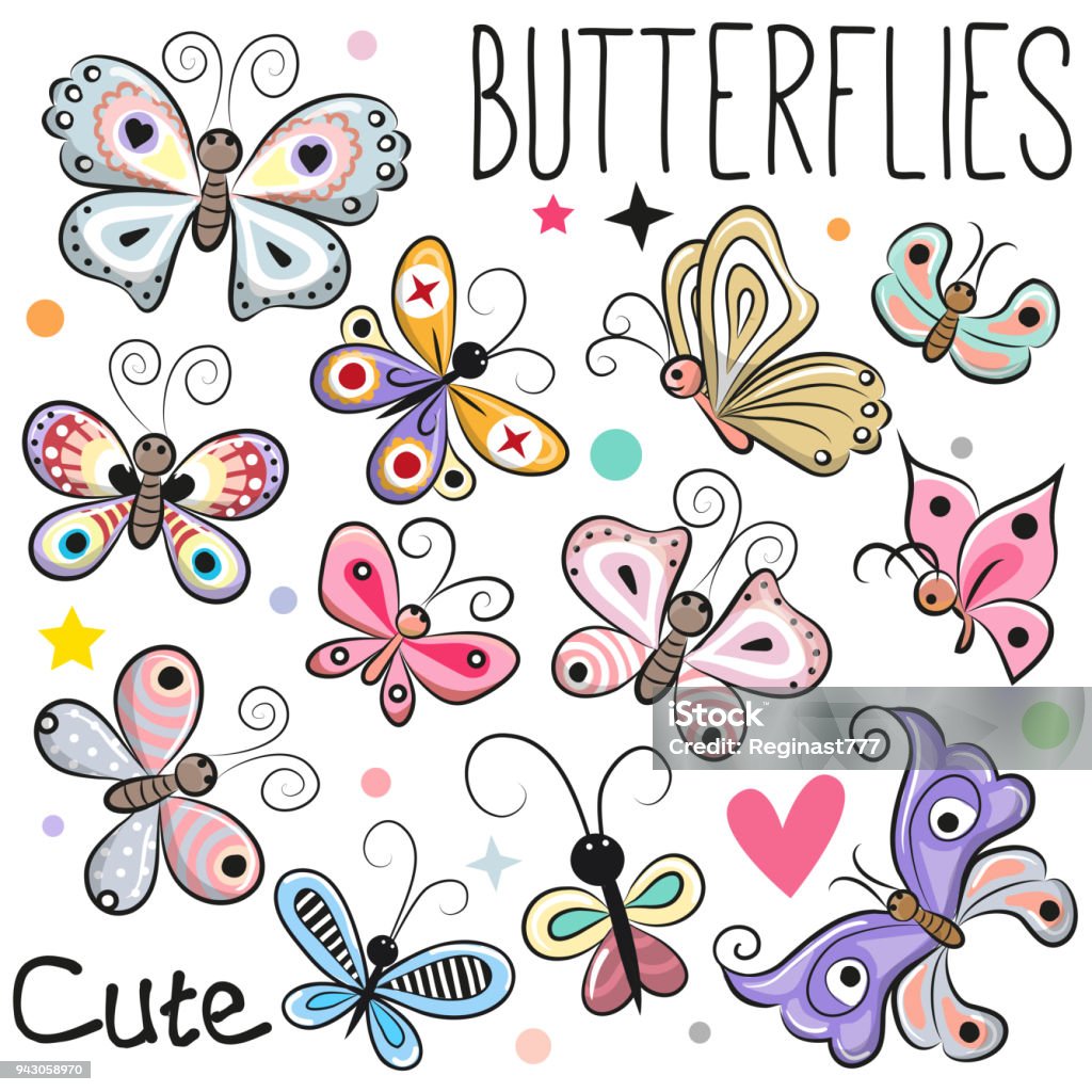 Ilustración de Conjunto De Dibujos Animados Mariposas y más Vectores Libres de Derechos de Ala de animal - Ala de animal, Mariposa - Lepidópteros, Amarillo - Color - iStock Ilustración de Conjunto De Dibujos Animados Mariposas y más Vectores Libres de Derechos de Ala de animal - Ala de animal, Mariposa - Lepidópteros, Amarillo - Color - iStock