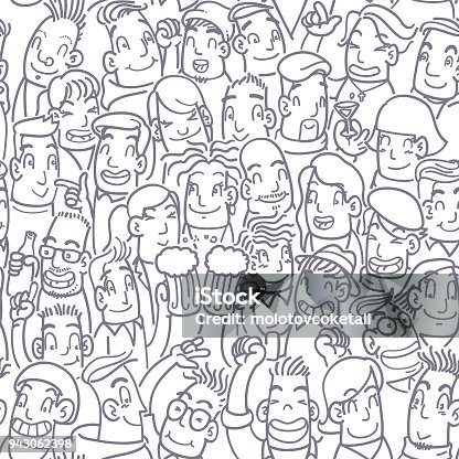 istock seamless party people doodle pattern 943062398