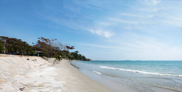 The Scenic beach in a Thailand tropical sea