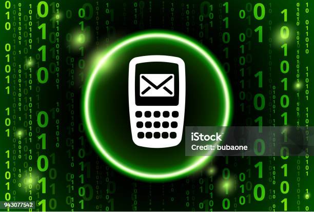 Phone Code Graphic Telephone Text Binary Code Vector Pattern Background Stock Illustration ...