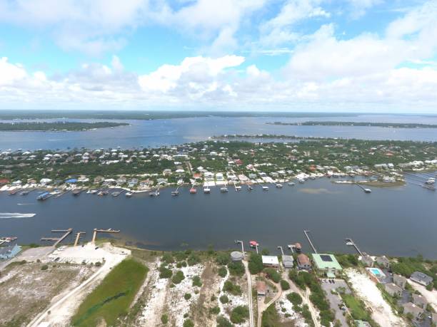 istock Aerial view of Ono Island 943104602