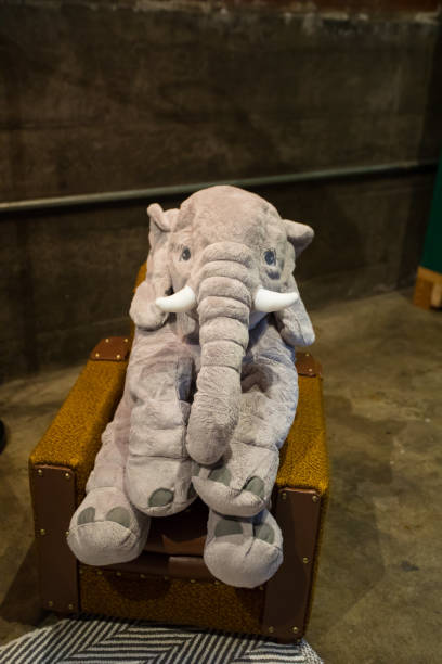 istock Stuffed Animal Elephant in Chair 943114872