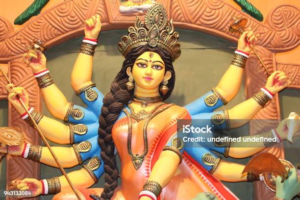 Goddess Durga Stock Photo - Download Image Now - Durga, Navratri, Goddess