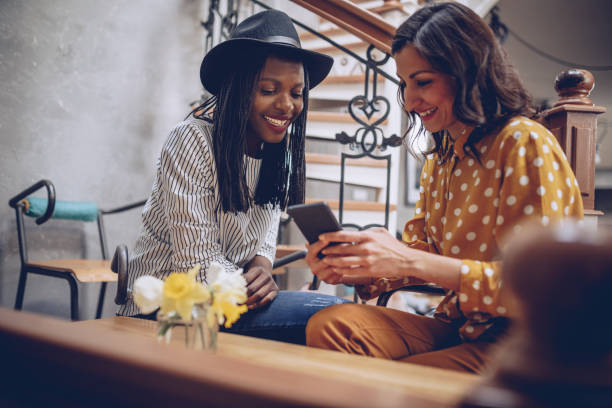 istock Two women in coffee shop 943144782