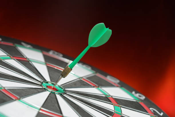 istock Target business, achieve and victory concept . 943152162
