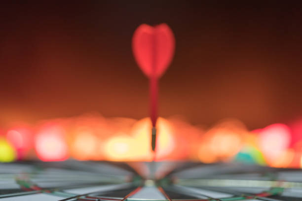 istock Blurred background. Target business, achieve and victory concept . 943152238