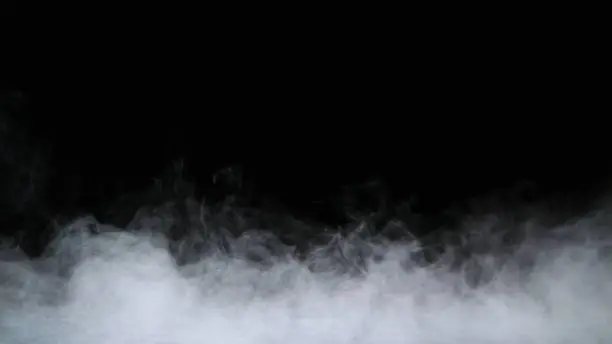 Photo of Realistic Dry Ice Smoke Clouds Fog Overlay