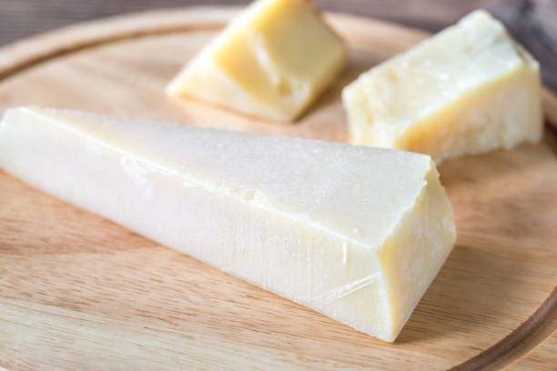 istock Grana Padano cheese on the wooden board 943155338