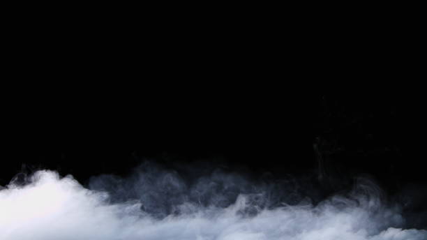Realistic Dry Ice Smoke Clouds Fog Overlay