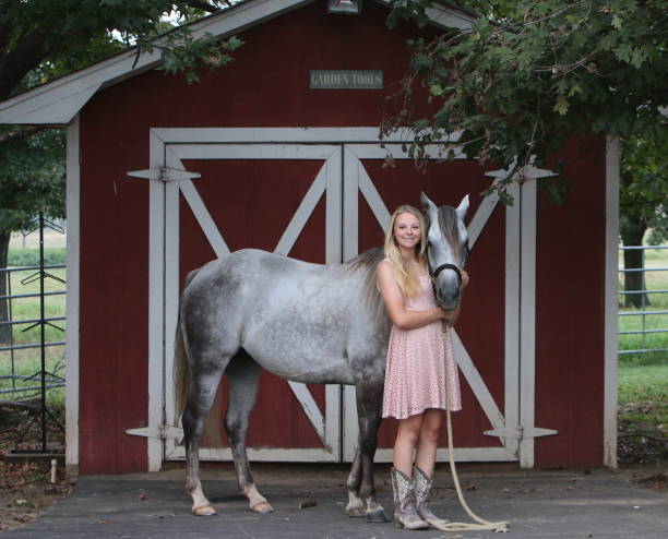 istock Fancy Cowgirl in Front of the Tool Shed 943170348