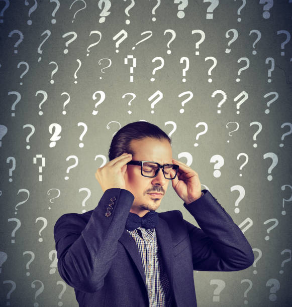 istock Stressed overburdened young man has too many questions 943195108