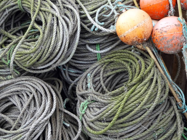 istock Ropes and Buoys - St Ives, Cornwall UK 943195432
