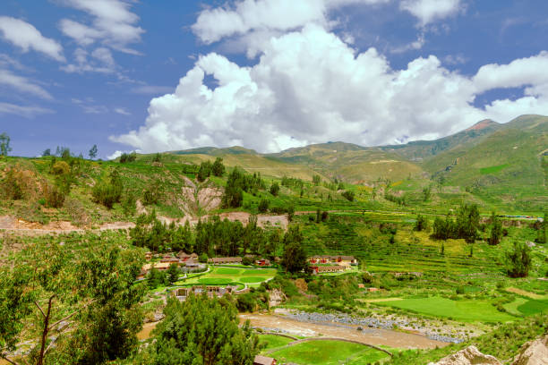 Resort and spa in the Colca Valley, Peru