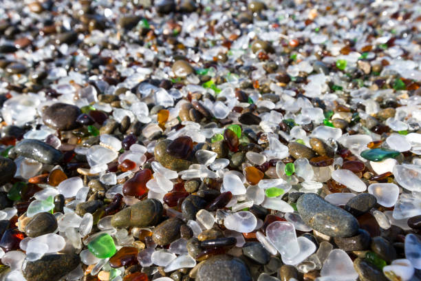 istock Glass Pebbles at the beach 943198064