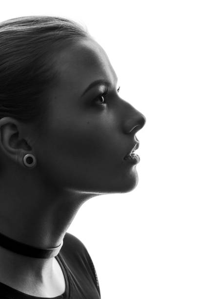 istock Profile Of Beautiful Young Woman 943204314