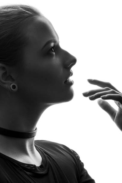 istock Profile Of Beautiful Young Woman 943204328