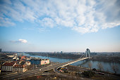 Bratislava Panorama With SNP Bridge