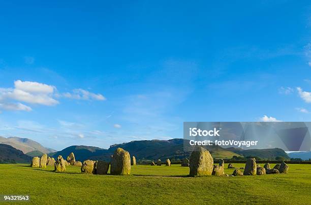 Starożytny Kamienny Krąg - zdjęcia stockowe i więcej obrazów Archeologia - Archeologia, Castlerigg, Ceremonia