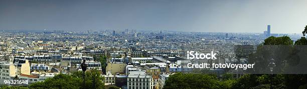 Krajobraz Miejski Paryż Francja - zdjęcia stockowe i więcej obrazów Bazylika Sacré-Cœur - Bazylika Sacré-Cœur, Podziwiać widok, Paryż