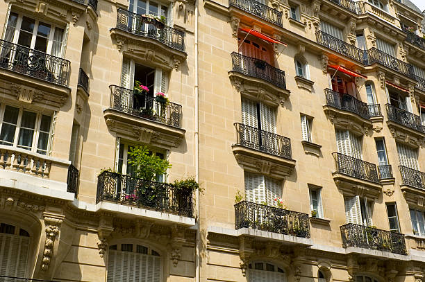 istock Apartment balconies and shutters 94321738