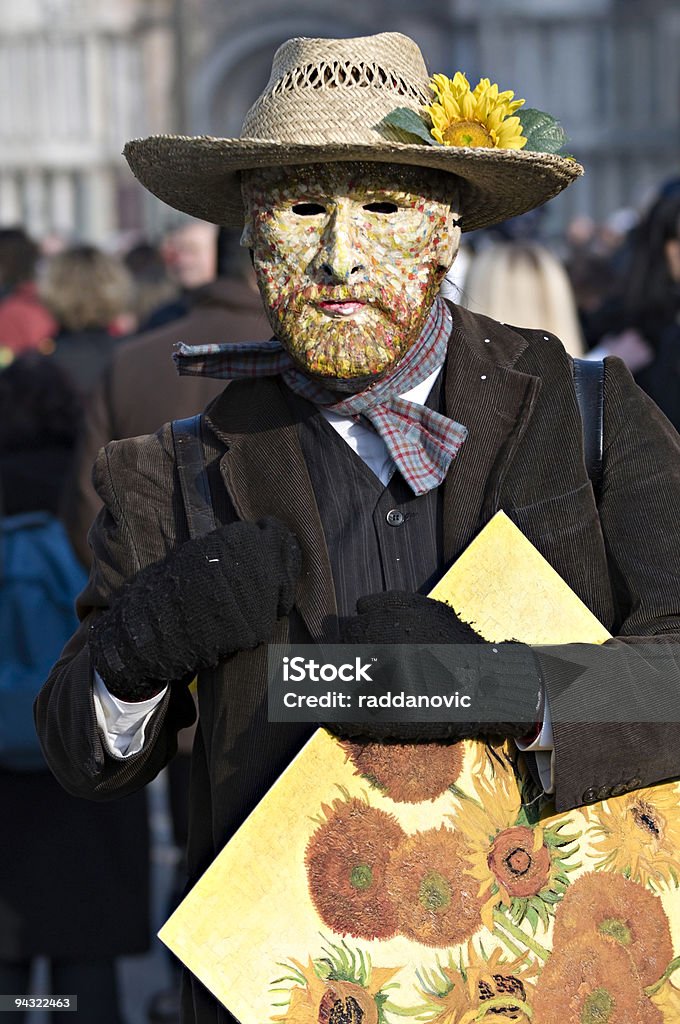Venice Carnival  Vincent Van Gogh - Painter Stock Photo