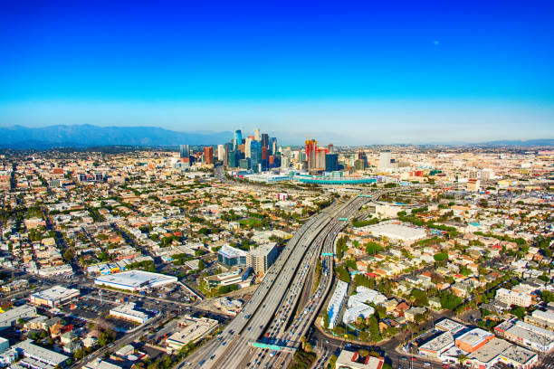 istock Downtown Los Angeles Aerial 943232890