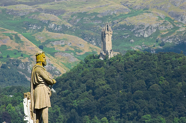 robert przez bruce i wallace monument, szkocja - 4603 zdjęcia i obrazy z banku zdjęć