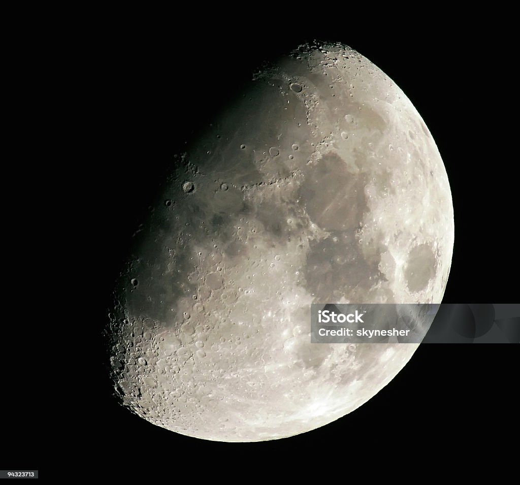Half moon - - Photo de Lune libre de droits