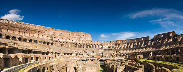 Inside the Colosseum, Rome  inside the colosseum stock pictures, royalty-free photos & images