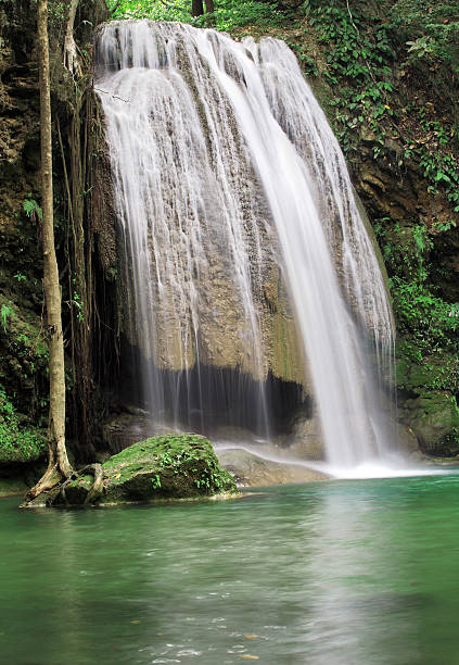 istock Erewan waterfalls , Kanchanaburi. 94325888