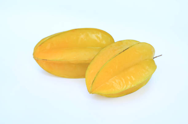 istock Ripe Star apple isolated on white background. 943276658