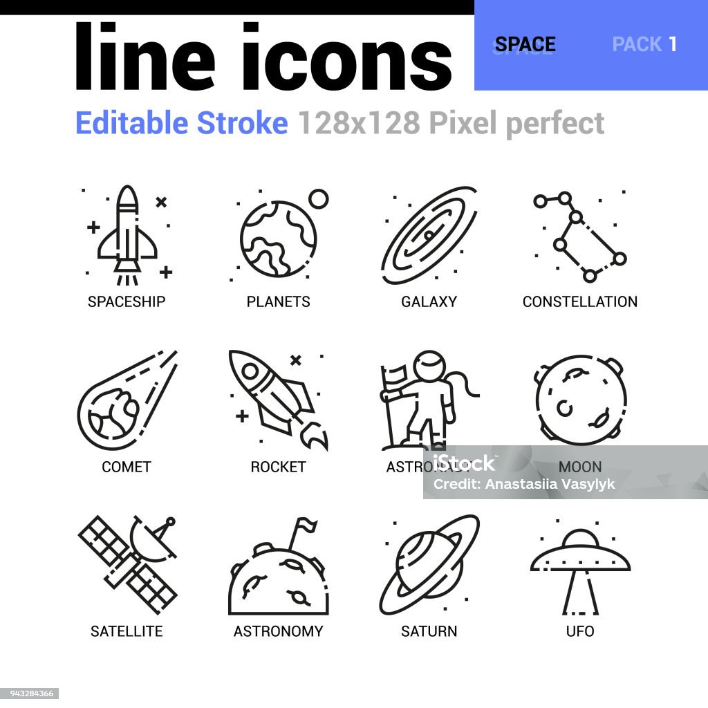 Platz Linie Symbole legen - editierbare Hub Pixel perfekte dünne Linie Vektor-Icons für Web-Design und Website-Anwendung. - Lizenzfrei Icon Vektorgrafik