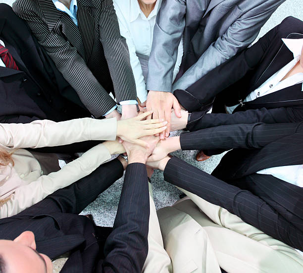 istock Hands on top of each other. 94328703