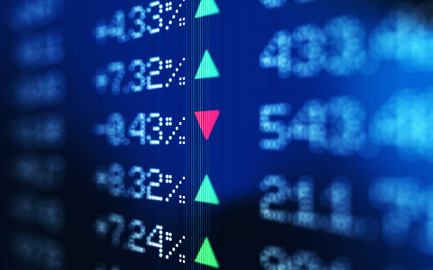 istock Financial and Technical Data Analysis Graph Showing Stock Market Trends 943290158