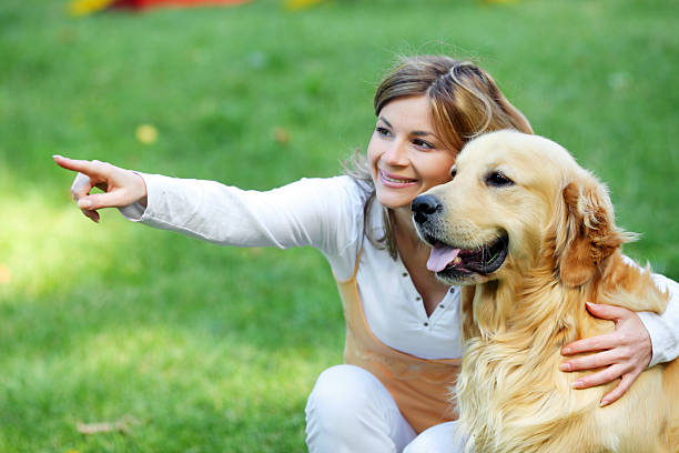 istock Girl hugging her lovely dog. 94329288