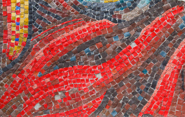 istock Vivid ancient church mosaic 943300232