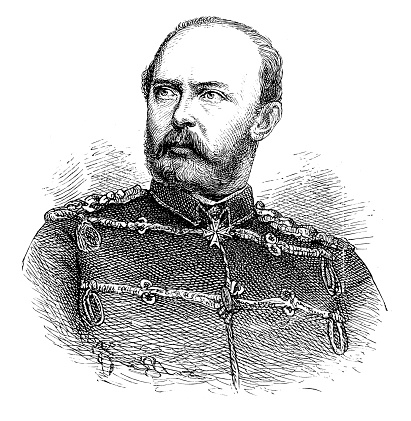 フリードリヒ ・ カール ・ フォン ・ プロイセン (1828-85) - イラスト素材...
