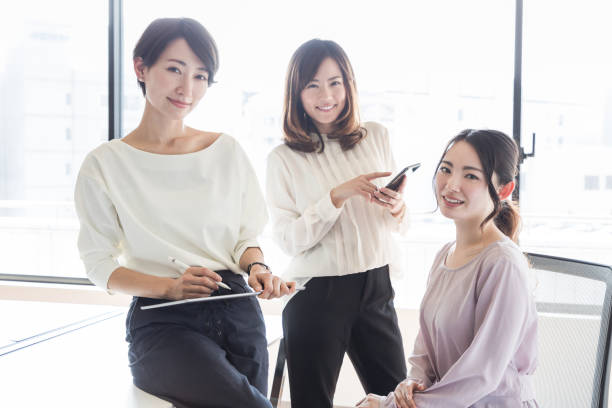 istock Young asian women working in the office. 943304454