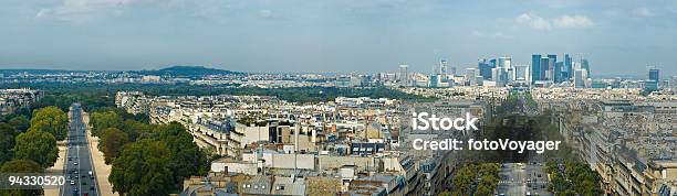 Avenues And Skyscrapers Paris Stock Photo - Download Image Now - Apartment, Architecture, Avenue