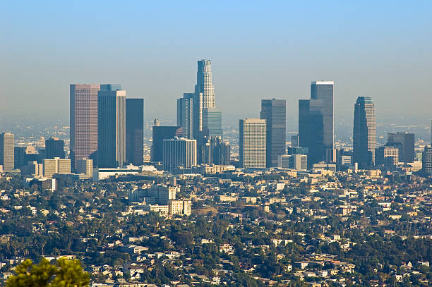 istock Los Angeles downtown and suburbs 94330617