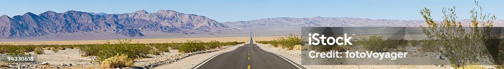 Take the road to your horizon  Desert Road Stock Photo