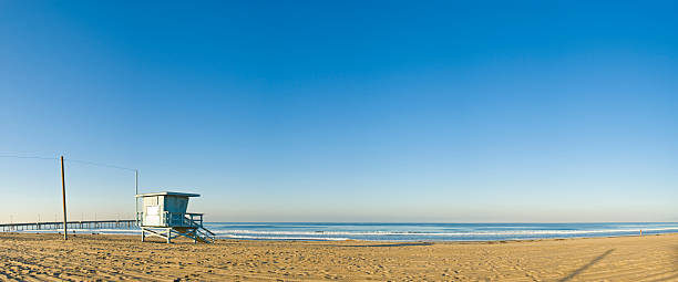 praia, surf, pier - santa monica venice beach california santa monica beach imagens e fotografias de stock