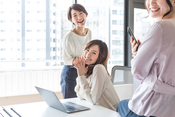 istock Young asian women working in the office. 943306520