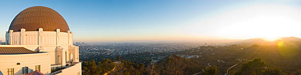 Sunset city, Los Angeles  griffith park observatory stock pictures, royalty-free photos & images