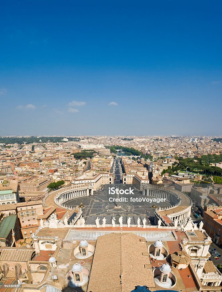 Watykan vista, Rzym - Zbiór zdjęć royalty-free (Watykan)
