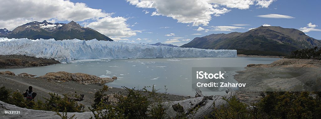 Il ghiacciaio Perito Moreno in Patagonia, in Argentina. - Foto stock royalty-free di Ambientazione esterna